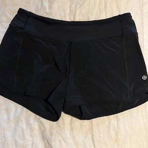 Lululemon black shorts